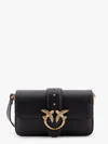 Pinko Love One Mini Slouchy Leather Shoulder Bag