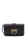 Pinko Love One Mini Leather Shoulder Bag