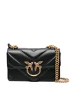 Pinko Love One Mini Light Bags In Black