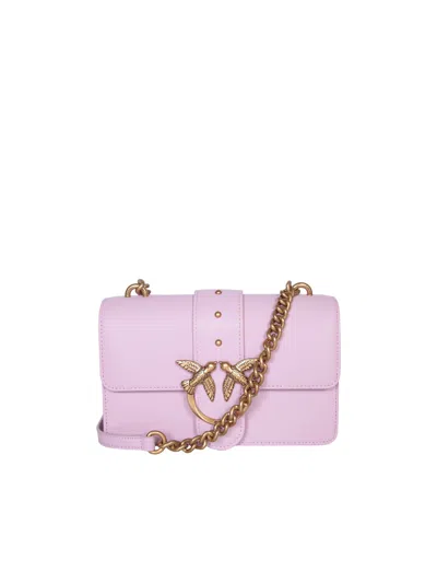 Pinko Love One Mini Purple Bag By