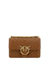 Pinko Mini Love Bag One Crossbody Bag In Brown