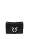 Pinko 'love One Mini' Crossbody Bag In Black