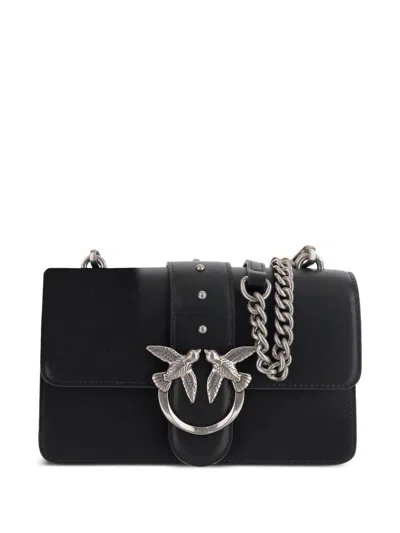 Pinko 'love One Mini' Shoulder Bag  In Black