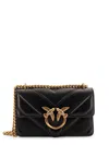 Pinko Love One Shoulder Bag In Black