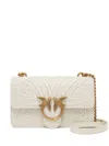 Pinko Love One Mini Shoulder Bag In White