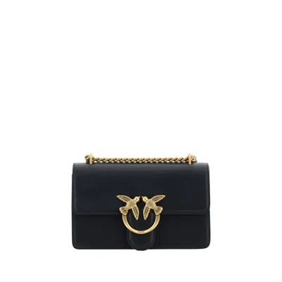 Pinko Love One Mini Shoulder Women's Bag In Black