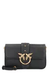 Pinko Love One Mini Slouchy Leather Shoulder Bag