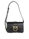 Pinko Love One Classic Slouchy Shoulder Bag In Black