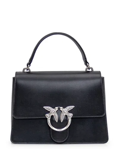 Pinko Love One Mini Top Handle Handbag In Black