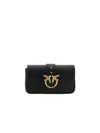 Pinko Designer Handbags Pocket Love One Bag In Black
