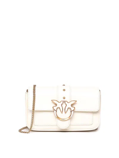 Pinko Love One Pocket Bag In White