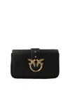 Pinko Pocket Love One Crossbody Bag In Black
