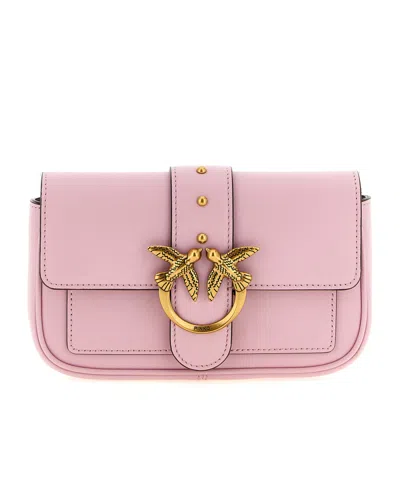 Pinko Love One Pocket Chain Linked Crossbody Bag
