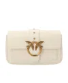 Pinko Pocket Love One Crossbody Bag In White