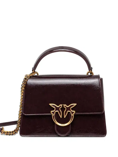 Pinko Love One Satchel Bag In Black
