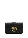Pinko Pocket Love One Crossbody Bag In Black