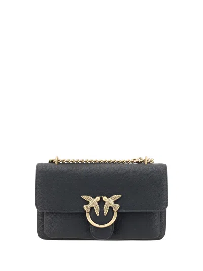 Pinko Love One Shoulder Bag In Black