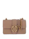 Pinko Love One Shoulder Bag In Neutral