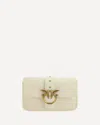 Pinko Love One Shoulder Bag In White