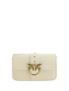 Pinko Love One Shoulder Bag In Metallic
