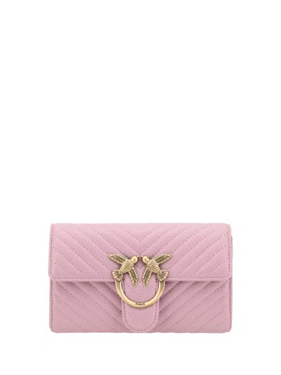 PINKO LOVE ONE SHOULDER WALLET