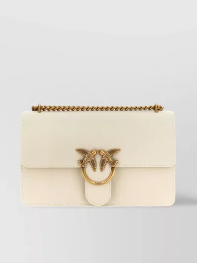 Pinko 'love One Simply' Crossbody With Bird Embellishment