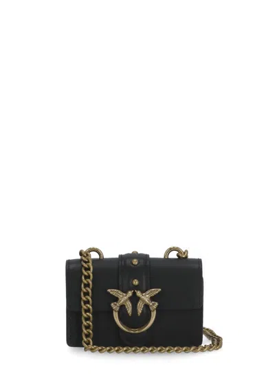 Pinko Love One Simply Micro Bag In Black