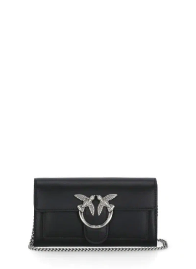 Pinko Love One Simply Wallet In Black