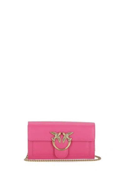 Pinko Love One Simply Wallet In Pink