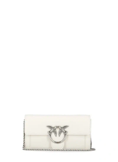 Pinko Love One Simply Wallet In White