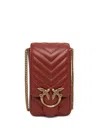 Pinko Love One Smartphone Bag In Red