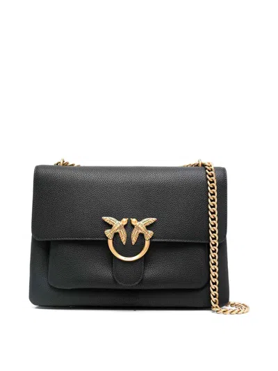 Pinko Love One Soft Big Bag In Black