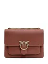 Pinko Love One Soft Big Bag In Brown