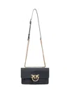 Pinko Love One Soft Mini Bag In Black