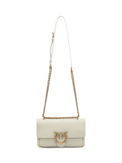 Pinko Love One Soft Mini Bag In White