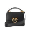 Pinko Mini Love Bag One Top Handle Light Simply In Black