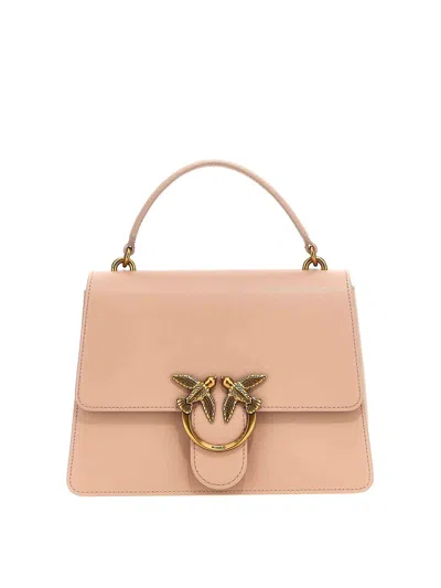 PINKO LOVE ONE TOP HANDLE CLASSIC HANDBAG