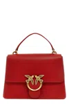 Pinko Love One Top Handle Hand Bags Red