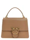 Pinko Love One Top Handle Handbag In Brown