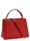 Pinko 'love One Top Handle' Handbag In Red