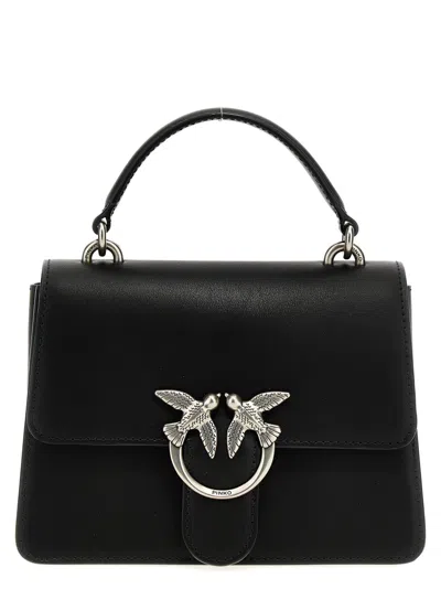 Pinko Black Love One Handbag