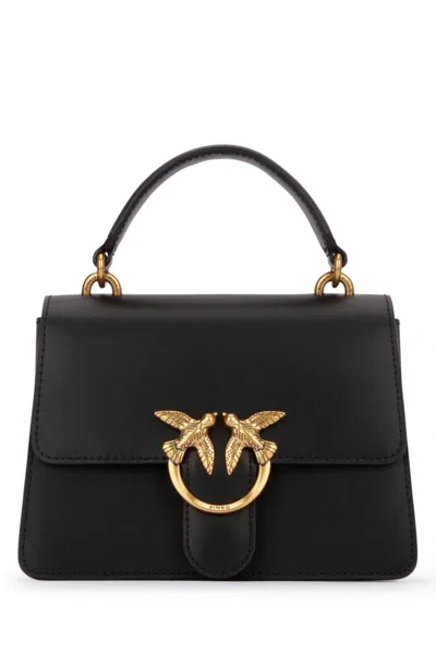 Pinko Love One Top Handle Mini Light In Black