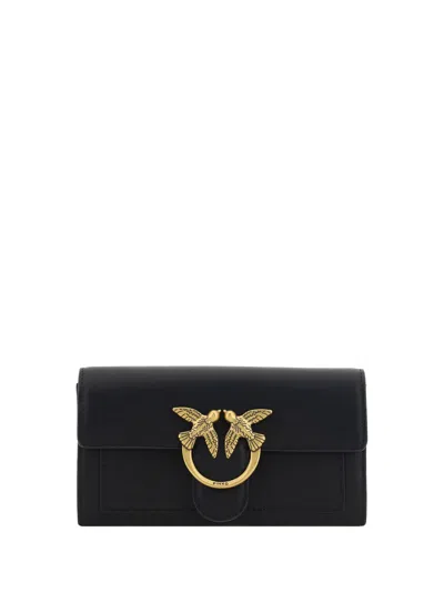 Pinko Love One Women's Wallet In Black