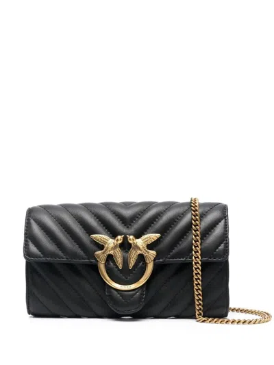 Pinko Love One Wallet Accessories In Black