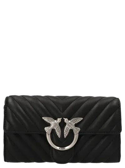 Pinko 'love One' Wallet In Black