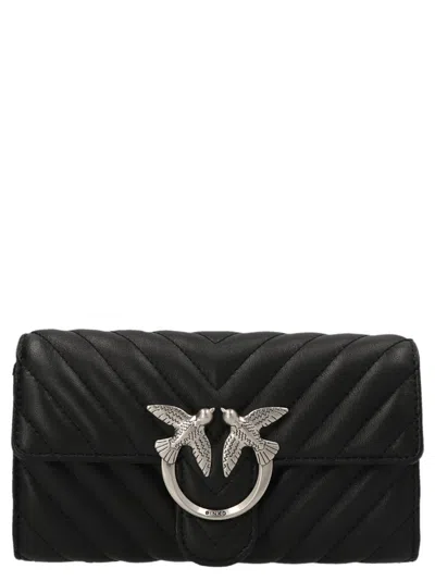 Pinko 'love One' Wallet In Black