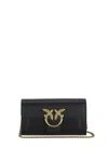 Pinko Love One Wallet In Black