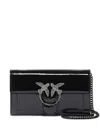 Pinko Love One Wallet-on-chain In Black