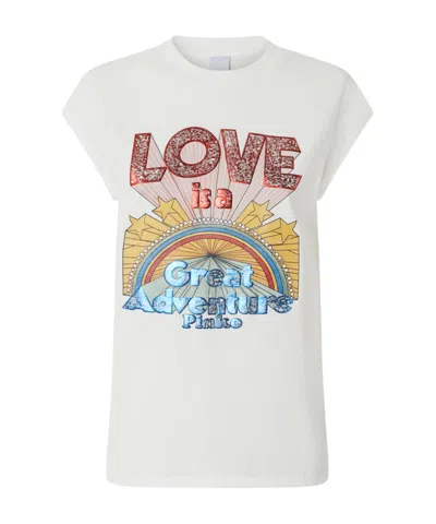 PINKO PINKO SHORT-SLEEVED CREWNECK T-SHIRT
