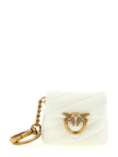 Pinko Love Puff Airpods Case In Gray